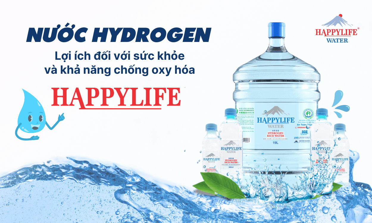 Nước Hydrogen: Lợi ích đối với sức khỏe và khả năng chống oxy hóa
